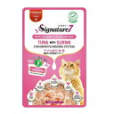 ファンタジーワールド【ペット用品】シグネチャー7 キャット グレイビー 【火】 パウチ ツナ&かにかま 50g P-0653871286273【S7-L2】