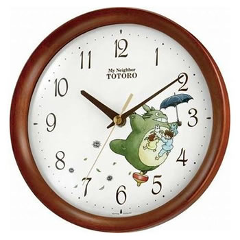 【11/25限定★抽選で2人に1人最大100%ポイントバック！要エントリー】リズム【CITIZEN】トトロM27★キャラクタークロック【8MGA27RH06】(3)