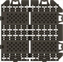 山崎産業【環境用品】樹脂システムマット150 ブラシライン ダークグレー Y-4903180159406★【F-225-11-DGR】
