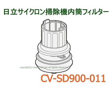 日立サイクロン掃除機(内筒メッシュフィルター)（CV-SD900 011)