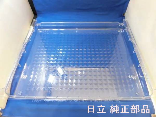 ■【お取り寄せ品】HITACHI/日立冷蔵庫 冷凍室下段ケース（ウスモノケース）レイトウシタ《120》R-HW52J-013