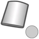 ■【欠品中】SHARP/シャープ超音波ウォッシャー用 本体キャップ<シルバー系>(2941170001 ) ■【欠品中】SHARP/シャープ超音波ウォッシャー用 本体キャップ<シルバー系>(2941170001 )