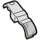 ■運送補償付き安心ネコポス配送対応品☆SHARP/シャープ掃除機用 ブラシカバーB2171102860 ネコポス4個まで
