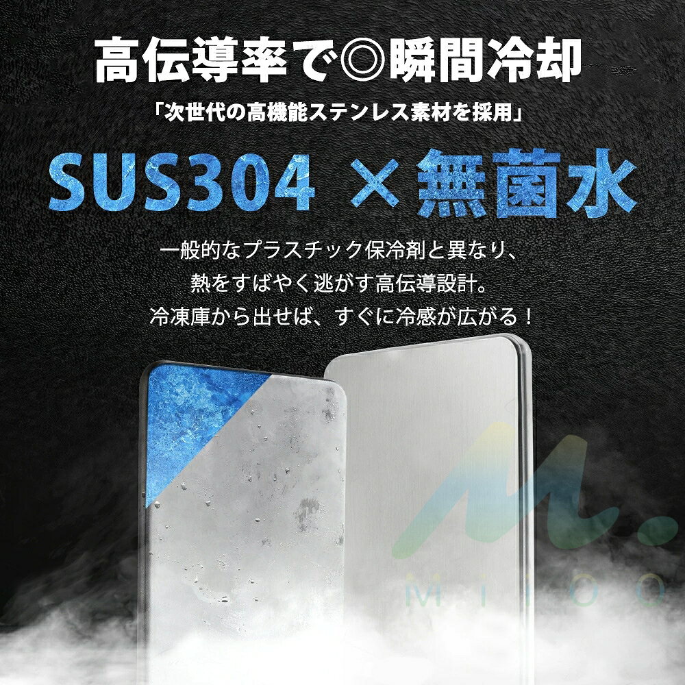 【2枚購入で1枚1340円!驚異の保冷力】 モンスター保冷剤 保冷剤 長時間 強力 氷点...