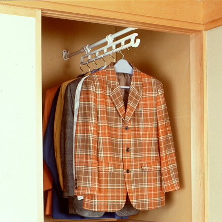 突っ張り棒 つっぱり棒 スライドハンガー RH-65 アイリスオーヤマ強力 突っ張り棒 伸縮棒 ハンガー 押入れ クローゼット 押入れ収納 衣類収納 コートハン...