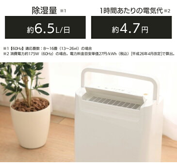 除湿機 コンプレッサー アイリスオーヤマ メーカー1年保証 除湿器 コンパクト 部屋干し 湿気対策 乾燥機 梅雨対策 結露対策 衣類乾燥除湿機 除湿乾燥機 タイマー付 衣類乾燥 脱衣所 室内干し コンプレッサー式 省エネ 節電 DCE-6515