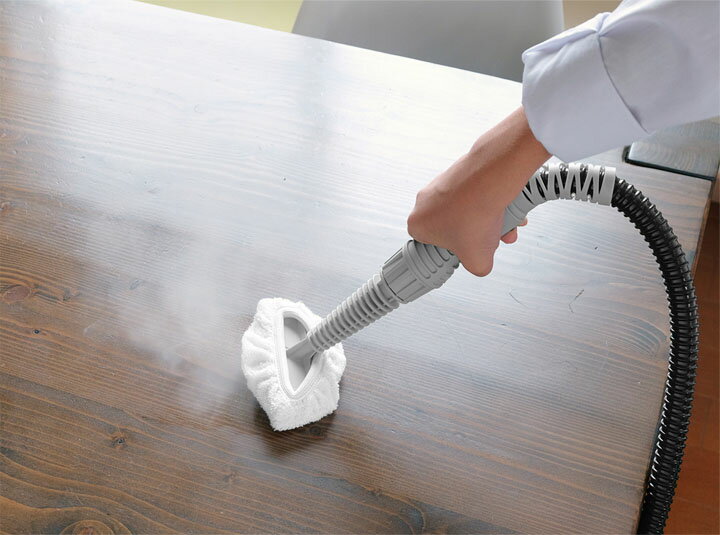 【あす楽】スチームクリーナー アイリスオーヤマ STP-102 ホワイトアイリスオーヤマ スチームクリーナー カーペット 掃除 家庭用 スチーム クリーナー チャイルドロック ドライスチーム 水 簡単 手軽[cpir]