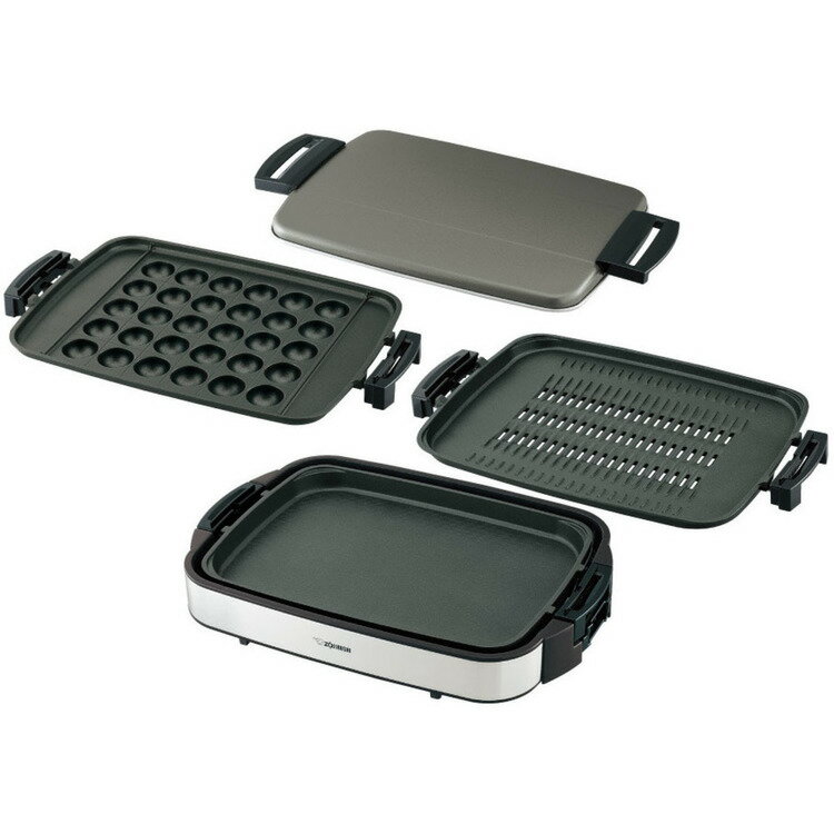 象印ホットプレート ブラウン EA-EV30-TA 送料無料 象印 ホットプレート 焼肉 たこ焼き EAEV30 eaev30 穴あき 煙 eaeu30 EAEU30のサムネイル