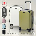 スーツケース Mサイズ 送料無料 キャリーケース キャリーバッグ 拡張機能 TSA おしゃれ かわいい 軽量 小型 静音 キャリー ケース トランクケース トランク 61L 一泊 3-5泊 飛行機 旅行用 出張 修学旅行 旅行バッグ 5515-57