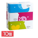 日用消耗品 家庭紙 ティッシュペーパー 【10個セット】ふっくらやわらか贅沢3枚重ね130組×3P 631210 河野 贅沢 3枚重ね ティッシュ ボックス ふき取り 吸水 ふんわり やわらかい ハイクオリティ