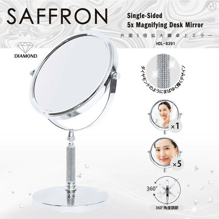��SAFFRON������5�ܳ�������ߥ顼 HDL-8391����� �ߥ顼 �� �ե����� �� �ᥤ�� ����Ĵ�� ���� ξ�� [2604SO]