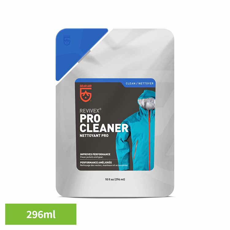 防水透湿、ソフトシェル、フリース等あらゆる素材に使える高機能ウェア専用の洗浄剤です。●商品サイズ（cm）幅約12×奥行約45×高さ約18.5●商品重量約0.296kg●材質内容量　296ml（検索用：アウトドア 洗剤 ゴアテックス アウトド...