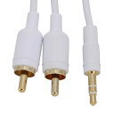 3.5STPー2RCAP 1M IP-C10SR-W ケーブル 1M ipod アイポッド ケーブルipod ケーブル 1Mipod ipodケーブル ケーブル ipod1M オーム電機