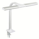 ワイド型クランプ AS-LS66BW-SW 送料無料 LEDライト LEDスタンド 学習スタンド クランプ式スタンド デスクワーク LED照明 クランプ式 照明器具 ワイドセード採用 ACアダプター オーム電機