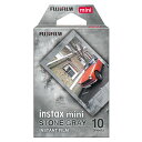 INSTAX MINI STONE GRAY WW1 16754043 チェキ フィルム ミニフィルム 絵柄 フイルム mini instax インスタントカメラ ストーングレー おしゃれ 富士フイルム