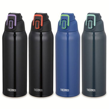サーモス 真空断熱スポーツボトル 1L FHT-1002F BKPL水筒 ステンレスボトル スポーツ ボトル ショルダーストラップ ボトルカバー 耐久性 軽量 サーモス ブラックパープル ブラックバレンシア ブルーグリーン ネイビーミント【D】