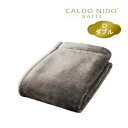 カルドニード ノッテ3 CN-K7023W 掛け毛布 シルバー ダブル(メーカー直送)(代引不可)(ラッピング不可)