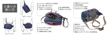 コールマン 3WAYカメラボディバッグ ブラウン 【CO-8723】【快適家電デジタルライフ】