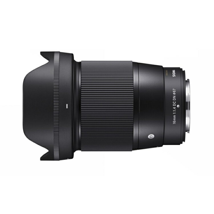 （レビューでレンズキャッププレゼント）【バッグ付き！】シグマ 16mm F1.4 DC DN (C) 富士フイルムXマウント用（デジタルライフ）