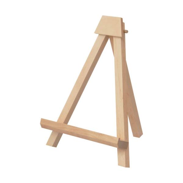 ナカバヤシ 木製イーゼル 卓上タイプ [SSサイズ] EZ-S01 [カラー選択式] 【メール便不可】【デジタルライフ】