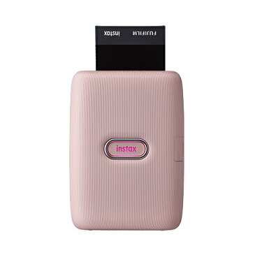 (フィルム2種&アダプター付)富士フイルム インスタントプリンター チェキ instax mini Link ダスキーピンク スマートフォン用プリンター スマホプリンタ (FUJIFILM)(快適家電デジタルライフ)