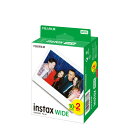 富士フイルム チェキフィルム instax WIDE WW2 (ワイド専用) 2パック品（20枚入） （富士フィルム フジフイルム）(デジタルライフ)