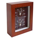 室内用温度・湿度計。壁掛け・卓上両用の温湿度計です。●本体サイズ：85×70×27mm。