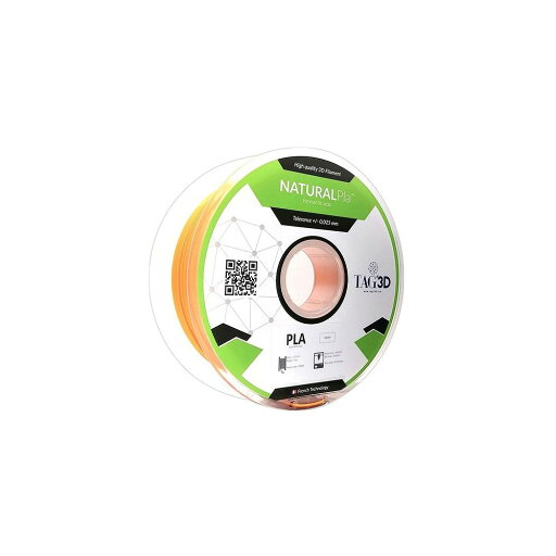TAGin3D ナチュラル PLAフィラメント PLA NAT-1.75OR (代引不可)(ラッピング不可)(デジタルライフ) TAGin3D ナチュラル PLAフィラメント PLA NAT-1.75OR (代引不可)(ラッピング不可)(デジタルライフ)