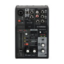 ヤマハ ライブストリーミング 3チャンネルミキサー AG03MK2 B ブラック 黒 ミュートボタン搭載 Android機器による動画配信も可能 インターネット...