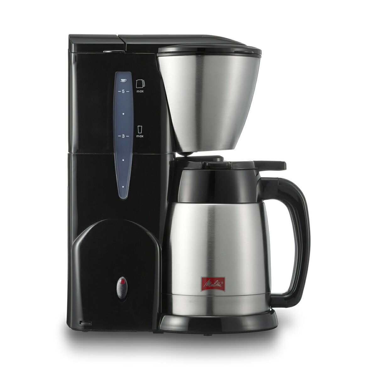 メリタ コーヒーメーカー メリタ コーヒーメーカー ノアプラス SKT55-1-B ブラック 2〜5杯用 ペーパードリップ式 SKT551B （デジタルライフ）