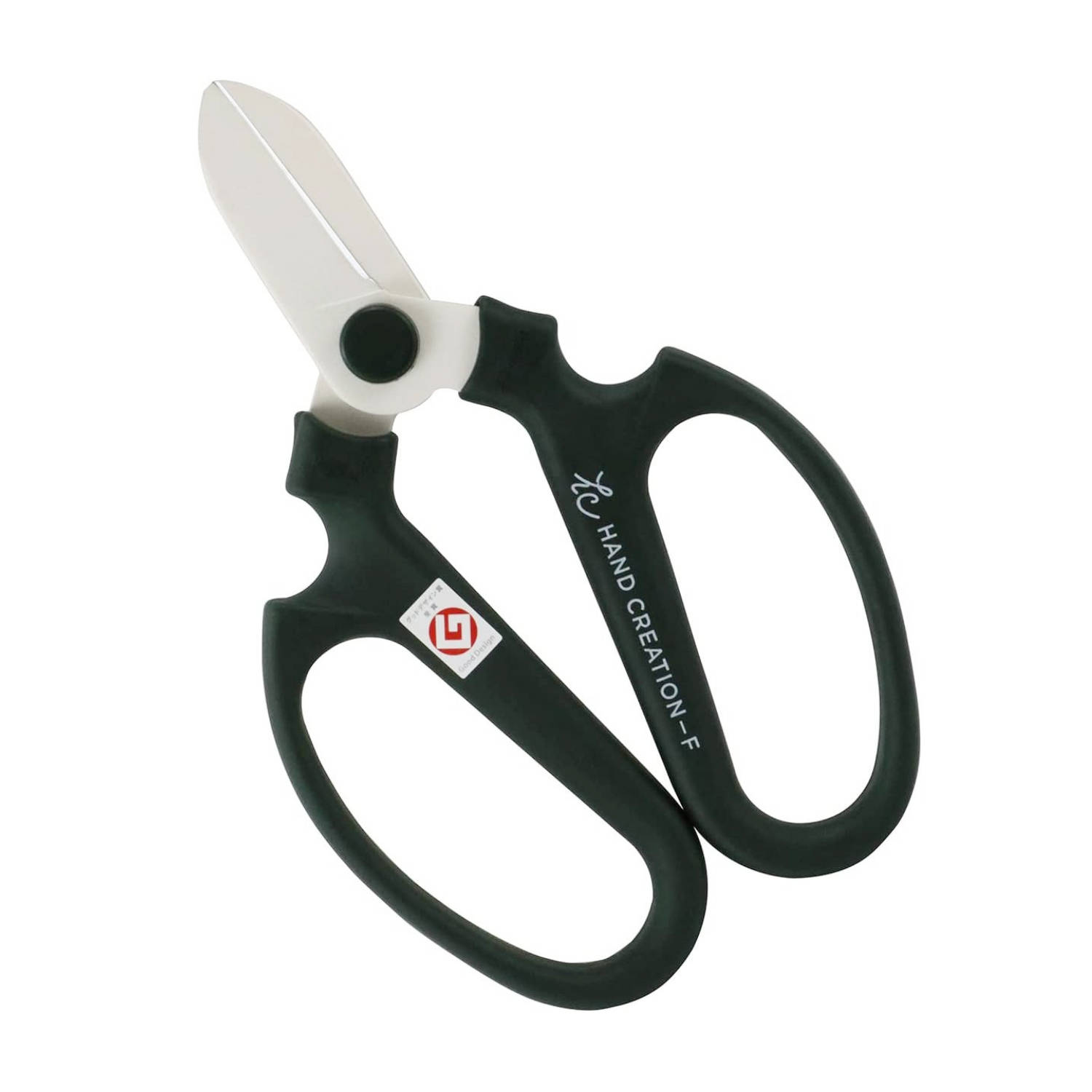 （代引き不可） 坂源 ハンドクリエーション F170 F-170 モスグリーン 古流タイプ 古流鋏 古流はさみ 園芸用はさみ 花ばさみ 剪定 鋏 花 生け花 （ラッピング不可）（デジタルライフ）