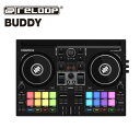 Reloop Buddy DJコントローラー リループ djay専用 2チャンネル スマホ タブレット パソコン PC 対応 DJ機器(ラッピング不可)(デジタルライフ)