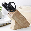 貝印 木製 ナイフブロック AP5321 Kai House SELECT キッチン用品 包丁スタンド(AP5321・かいじるし・キッチン収納・ナイフ/キッチンハサミ収納)(デジタルライフ)