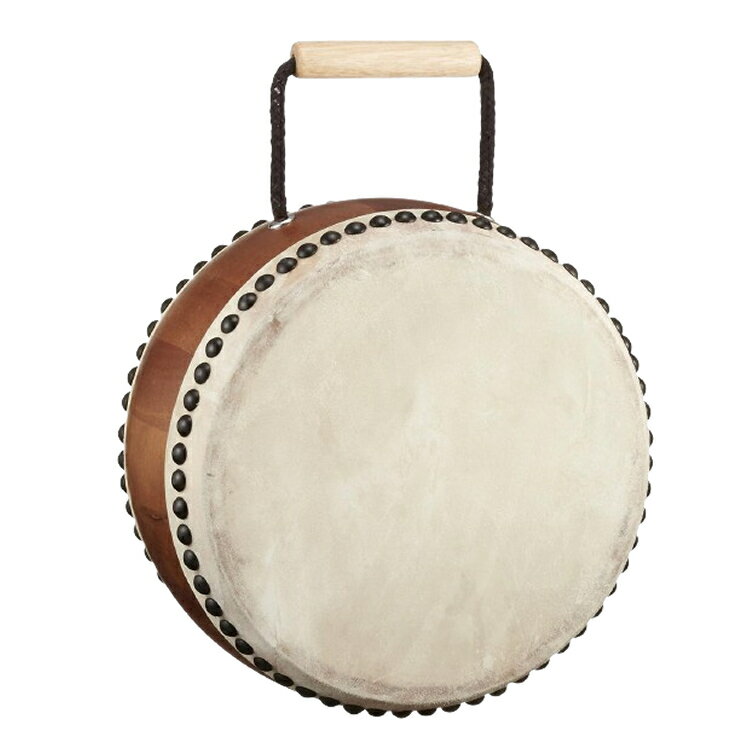 ナカノ 本格わだいこ スタンド付き KP-1200/JD 茶 ブラウン 子供用 楽器玩具 （ラッピング不可）（デジタルライフ） 2