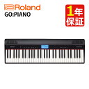Roland ローランド GO:PIANO Entry Keyboard GO-61P 61鍵 コンパクト Bluetooth ワイヤレス接続 スピーカー内蔵 ...