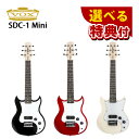 ★豪華10種から選べる特典★ VOX ヴォックス ミニギター SDC-1 mini ブラック レッド ホワイト コンパクトギター 初心者向け エレキギター 練習...