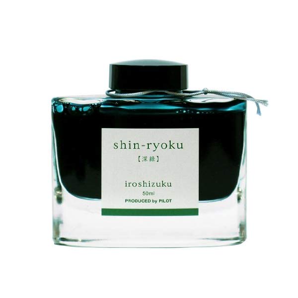 【送料/540円】PILOT 万年筆用インキ iroshizuku-色彩雫- INK-50-SHR シンリョク【快適家電デジタルライフ】