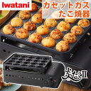 イワタニ カセットガス たこ焼き器 レシピ付き 炎たこ CB-ETK-2 炎たこ2 たこやき プレート たこ焼き たこ焼 ガス 直火 岩谷 Iwatani 岩谷...