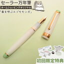 【初回限定特典付き】セーラー万年筆 ホームショッピング オリジナル万年筆 春を呼ぶエゾモモンガ \レビュー特典あり/ 春を待つシマエナガ シリーズ ホワイト グ...
