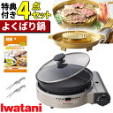 イワタニ カセットフー ビストロの達人プラス シルバー CB-BST-PLS 【特典 レビュープレゼントつき】よくばり鍋 CB-A-YBN セット(ラッピング不可)(デジタルライフ)