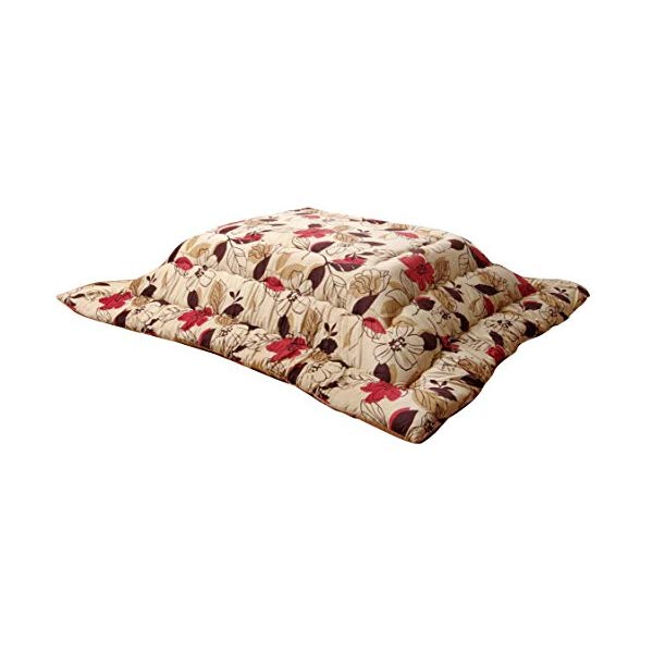 【納期1〜2週間程度】【メーカー直送】【代引不可】【こたつ布団】 長方形 大 掛け単品 カジュアル モダン 『シャイナ』 ベージュ [約205×285cm] (厚掛けタイプ) [イケヒコ・コーポレーション] 【ラッピング不可】【快適家電デジタルライフ】