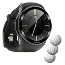 (ゴルフボールつきセット) グリーンオン ザ・ゴルフウォッチ A1-III & ゴルフボール3個 THE GOLF WATCH A1-3 腕時計型 軽量 GPS...