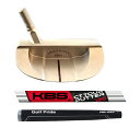グランディスタ ディーン パター マレットタイプ シャフト+グリップ付き 34インチ ( KBS CT TOURシャフト+PRO ONLY 81ccグリップ ブ...