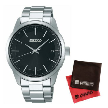 【セット】【国内正規品】[セイコー]SEIKO 腕時計 SBTM255 [セイコーセレクション]SEIKO SELECTION メンズ＆クロス2枚セット【ステンレスバンド 電波ソーラー アナログ表示】【快適家電デジタルライフ】