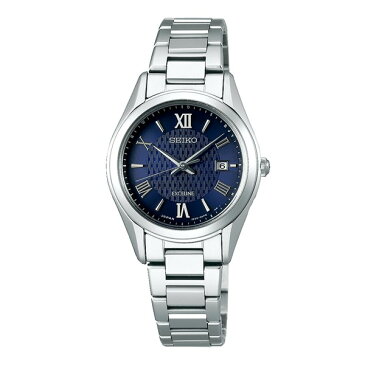 (セット)(国内正規品)(セイコー)SEIKO 腕時計 SWCW147 DOLCE & EXCELINE(ドルチェ&エクセリーヌ) レディース&腕時計ケース1本用・クロス2枚(ステンレスバンド ソーラー電波 アナログ)(快適家電デジタルライフ)