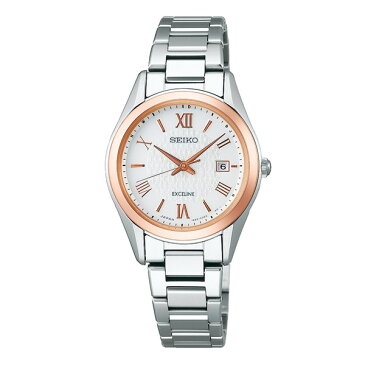 (ペア箱入りセット)(国内正規品)(セイコー)SEIKO 腕時計 SADZ185・SWCW150 ドルチェ&エクセリーヌ&腕時計ケース2個・クロス2枚(ステンレスバンド ソーラー電波 アナログ ペアウォッチ)(快適家電デジタルライフ)