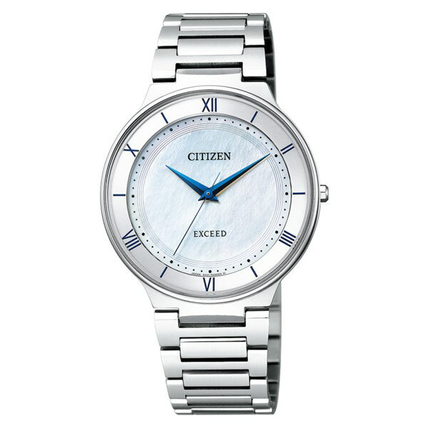 （ペア箱入り・クロスセット）（国内正規品）(シチズン)CITIZEN 腕時計 AR0080-58A メンズ・EX2090-57A レディース (エクシード)EXCEED エコドライブ ペアモデル（チタンバンド ソーラー アナログ ペアウォッチ）（快適家電デジタルライフ）