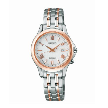 (ペア箱入り・クロスセット)(国内正規品)(セイコー)SEIKO 腕時計 SADZ202 メンズ・SWCW162 レディース (ドルチェ&エクセリーヌ)DOLCE & EXCELINE ペア(チタンバンド 電波ソーラー アナログ ペアウォッチ)(快適家電デジタルライフ)