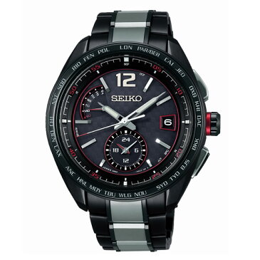 (時計ケース・クロスセット)(国内正規品)(セイコー)SEIKO 腕時計 SAGA267 (ブライツ)BRIGHTZ メンズ(チタンバンド 電波ソーラー 多針アナログ)(快適家電デジタルライフ)