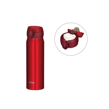 サーモス(THERMOS) 【サイズペアセット】【真空断熱ケータイマグ】JNL-604 MTR ＆JNL-604 NV-P 600ml 赤×紺 メタリックレッド ネイビーピンク（快適家電デジタルライフ）